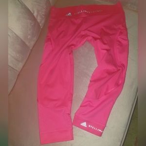 Pink Stella McCartney workout leggings size Medium